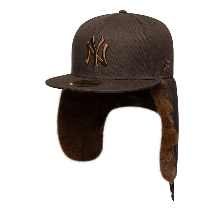 New York Yankees MLB World Series Dog Ear 59FIFTY Fitted New Era Brown/Brown