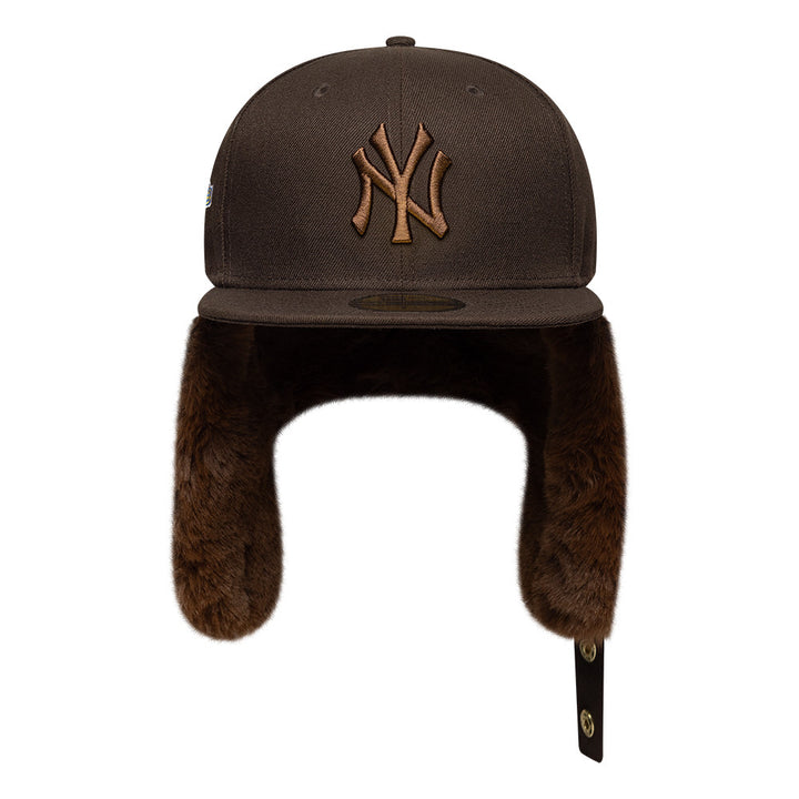 New York Yankees MLB World Series Dog Ear 59FIFTY Fitted New Era Brown/Brown