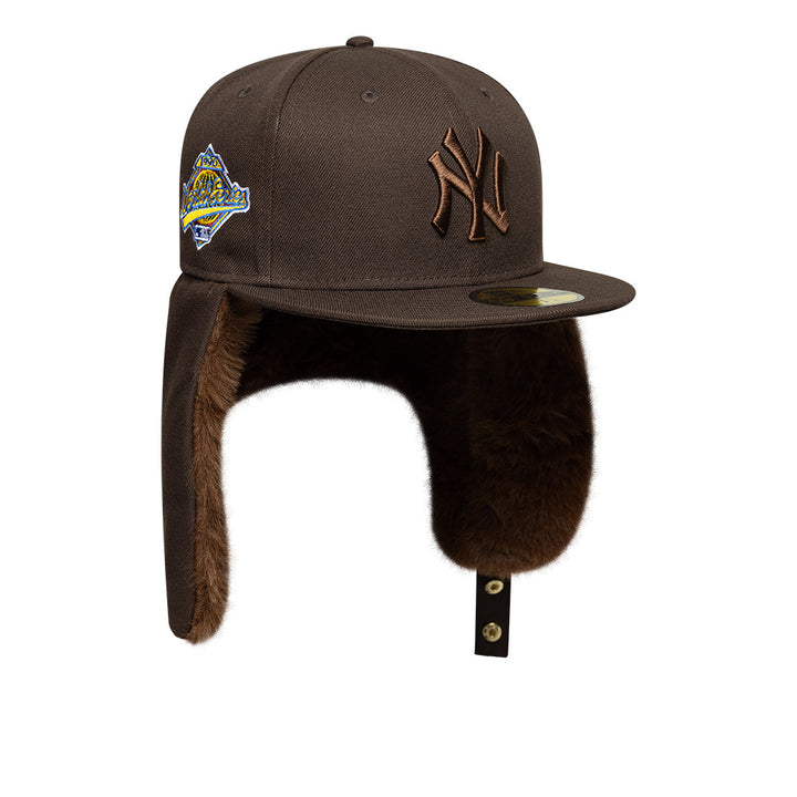 New York Yankees MLB World Series Dog Ear 59FIFTY Fitted New Era Brown/Brown