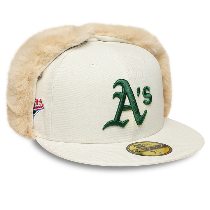 Oakland Athletics MLB World Series Dog Ear 59FIFTY Fitted New Era Beige/Green