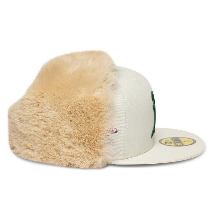 Oakland Athletics MLB World Series Dog Ear 59FIFTY Fitted New Era Beige/Green