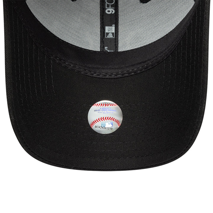 New York Yankees MLB Faux Pony Infill 9FORTY Strapback New Era Black/Animal