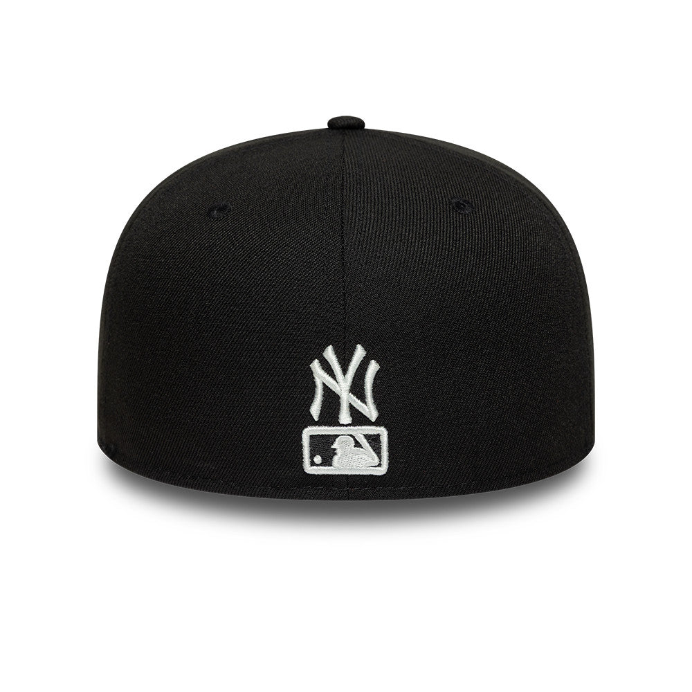 New York Yankees MLB Faux Pearl 59FIFTY Fitted New Era Black