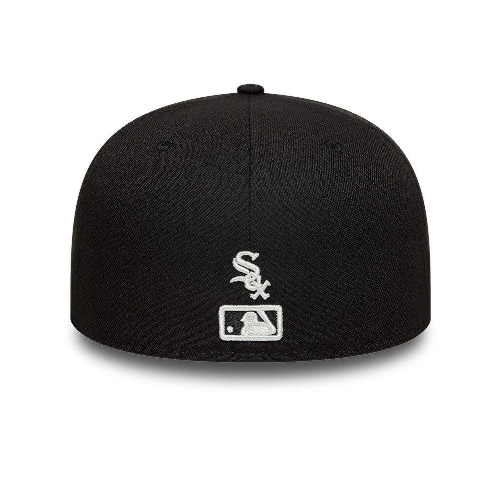 Chicago White Sox MLB Faux Pearl 59FIFTY Fitted New Era Black