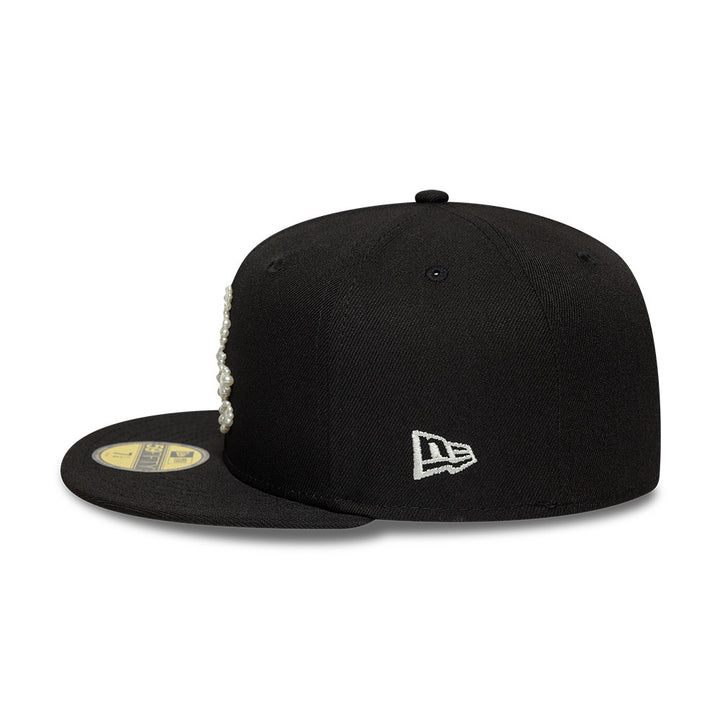Chicago White Sox MLB Faux Pearl 59FIFTY Fitted New Era Black