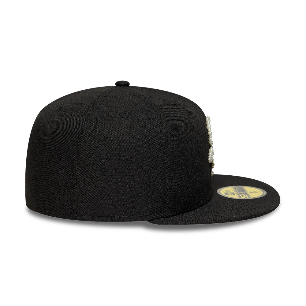 Chicago White Sox MLB Faux Pearl 59FIFTY Fitted New Era Black