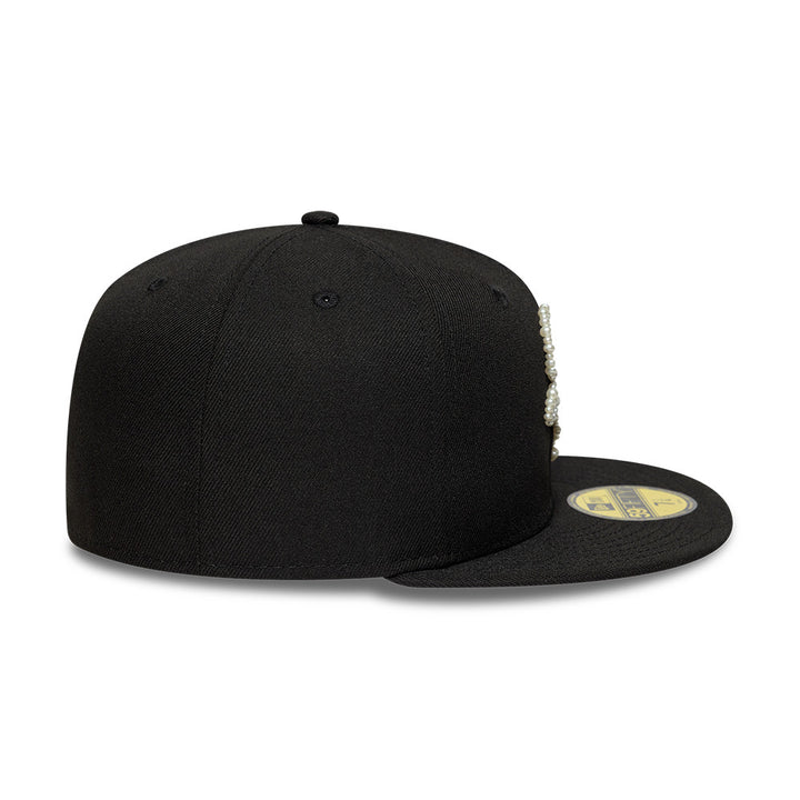 Chicago White Sox MLB Faux Pearl 59FIFTY Fitted New Era Black