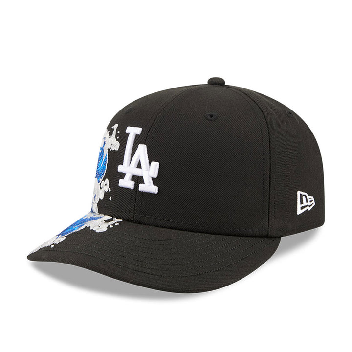 Los Angeles Dodgers MLB Waves 59FIFTY Fitted New Era Black/White