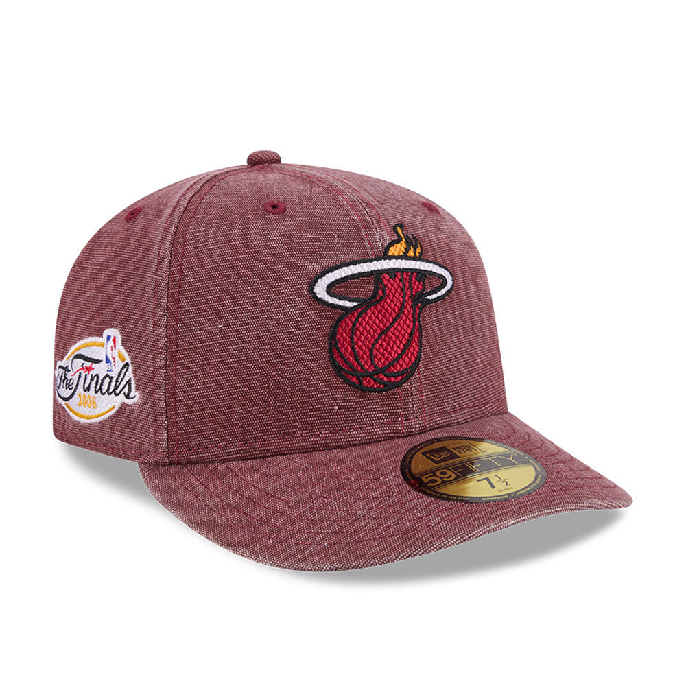 Miami Heat NBA Hardwood Classic New Era Burgundy
