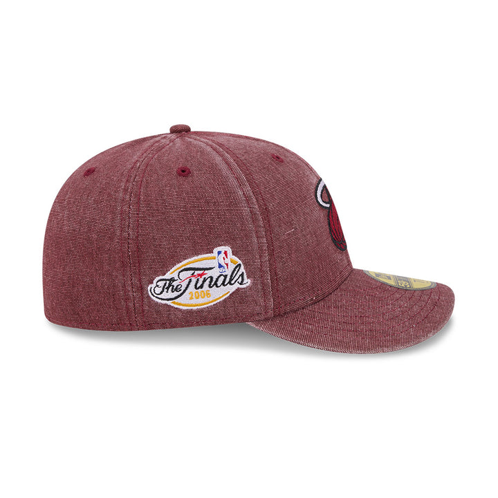 Miami Heat NBA Hardwood Classic New Era Burgundy