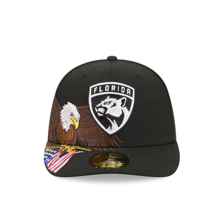 Florida Panthers Eagle NHL 59FIFTY Fitted New Era Black