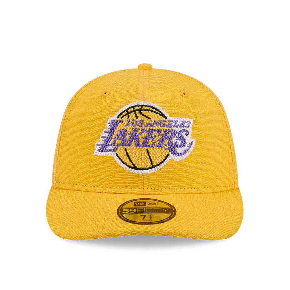 Los Angeles Lakers NBA Hardwood Classic New Era Yellow