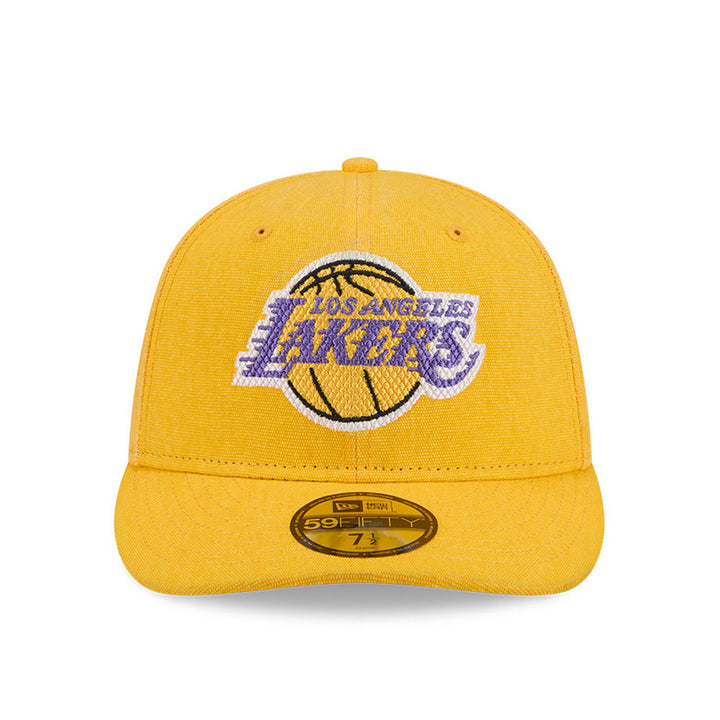Los Angeles Lakers NBA Hardwood Classic New Era Yellow