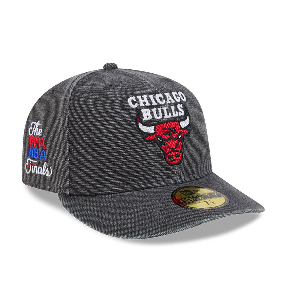 Chicago Bulls NBA Hardwood Classic New Era Grey
