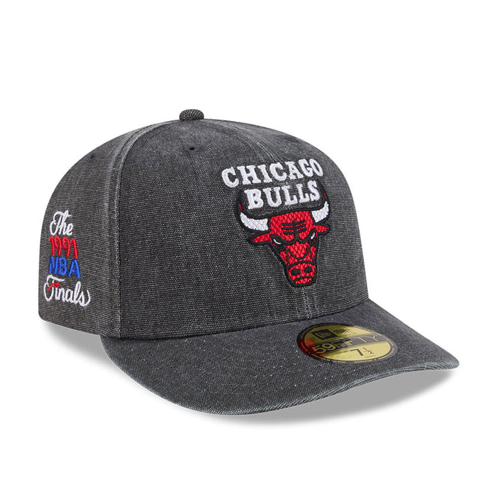 Chicago Bulls NBA Hardwood Classic New Era Grey