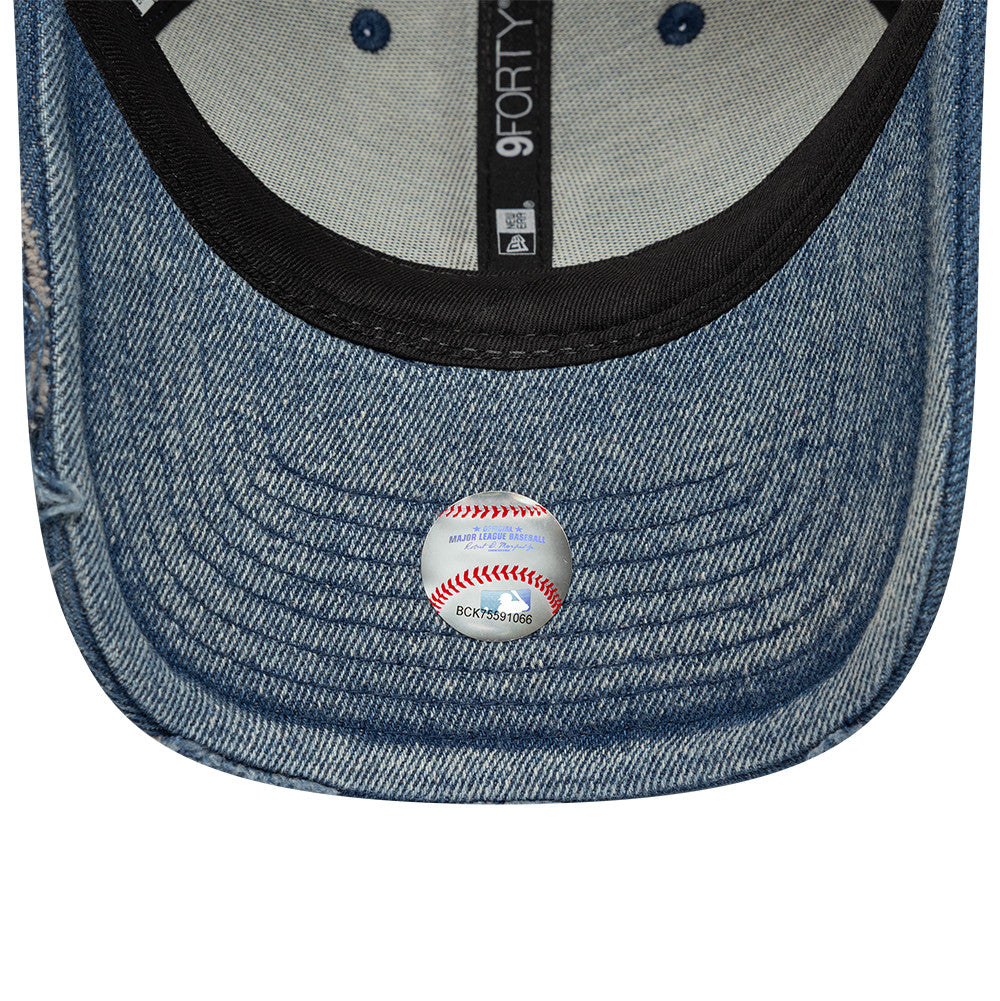 Los Angeles Dodgers MLB Acid Wash Denim 9FORTY Strapback New Era