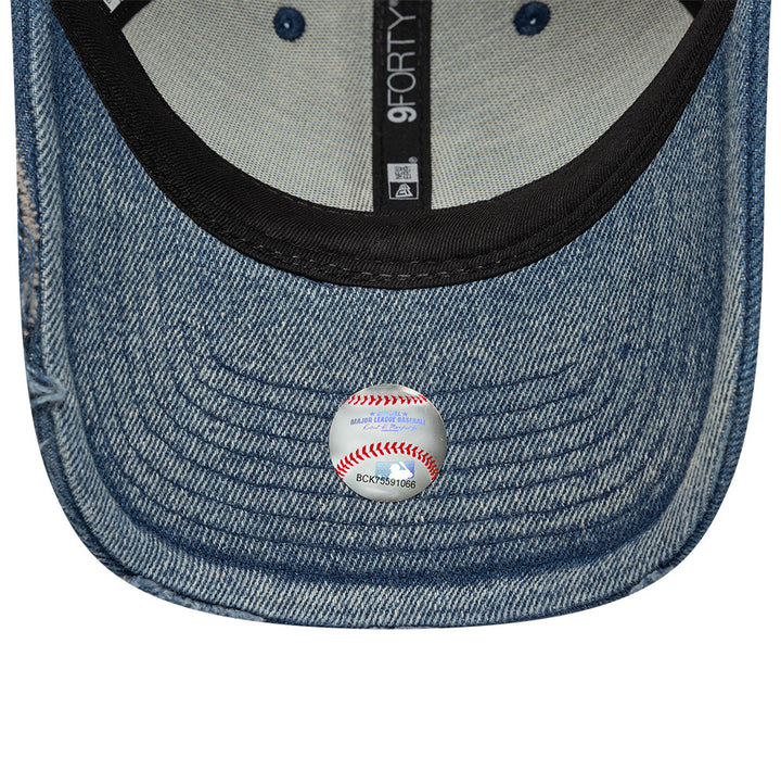 Los Angeles Dodgers MLB Acid Wash Denim 9FORTY Strapback New Era