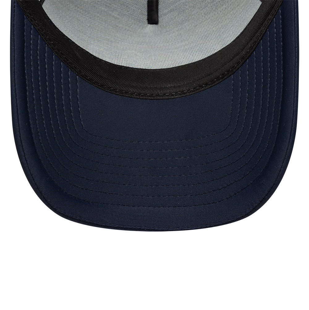 Oval Foam Patch Snapback Trucker New Era Branded Navy