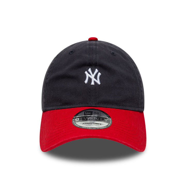 New York Yankees 9TWENTY Strapback Mini Washed Blue/White