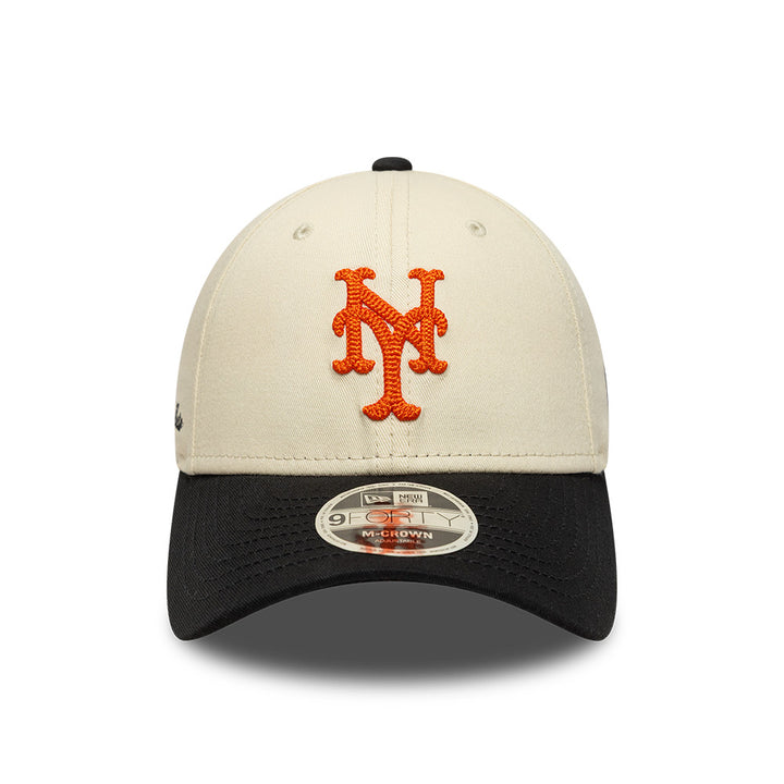 New York Mets MLB 9FORTY M-Crown Snapback New Era Beige/Orange