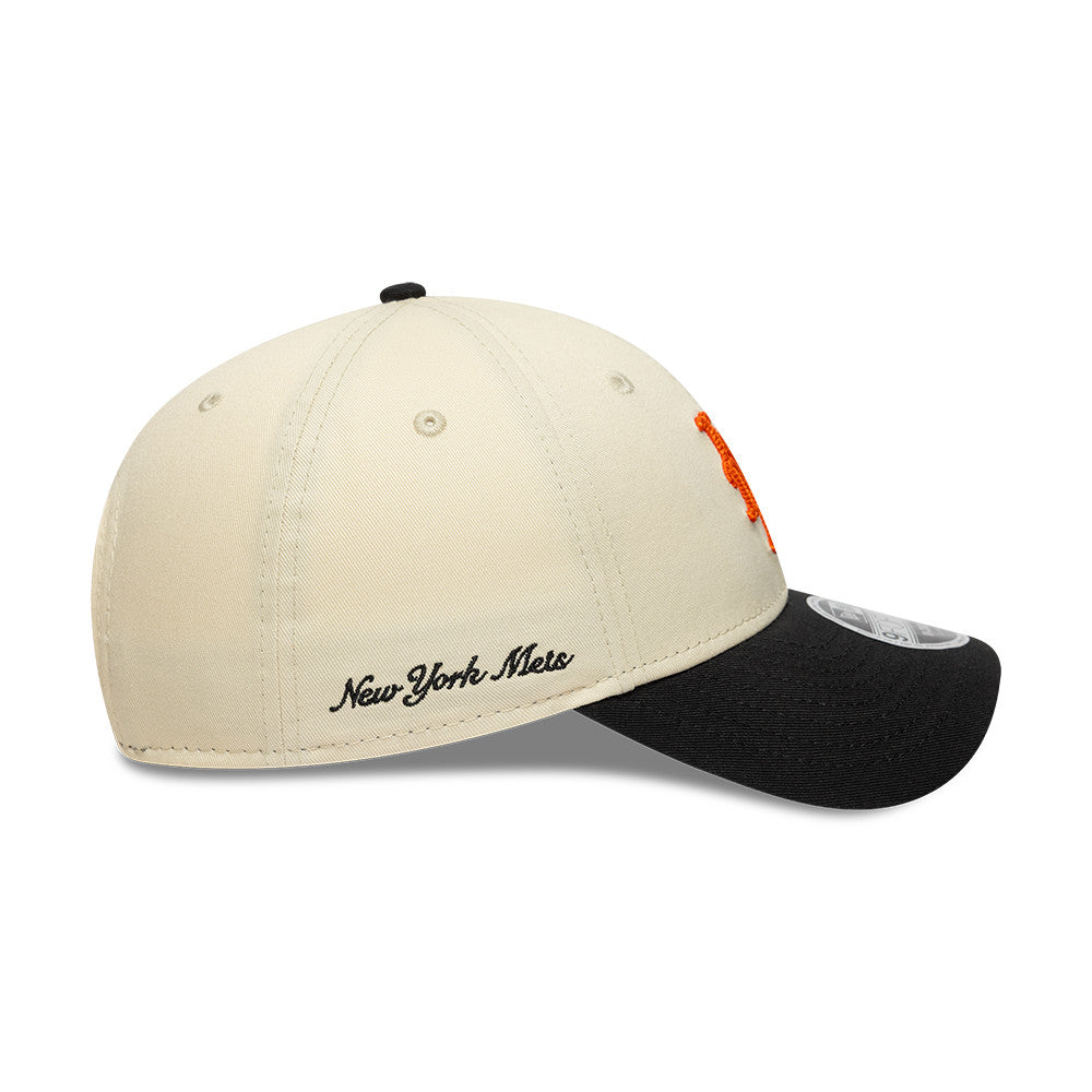 New York Mets MLB 9FORTY M-Crown Snapback New Era Beige/Orange
