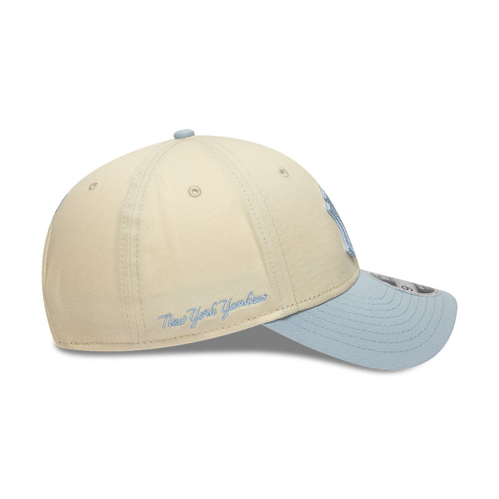New York Yankees MLB 9FORTY M-Crown Snapback New Era Beige/Baby Blue
