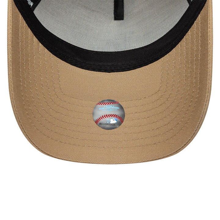 Los Angeles Dodgers MLB League Essentials Eframe Snapback New Era Brown/Black