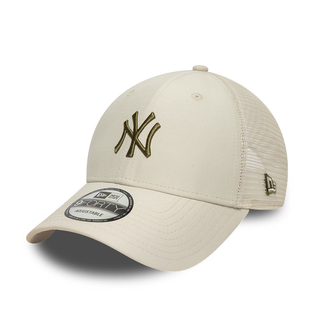 New York Yankees Homefield Trucker 9FORTY New Era Cream
