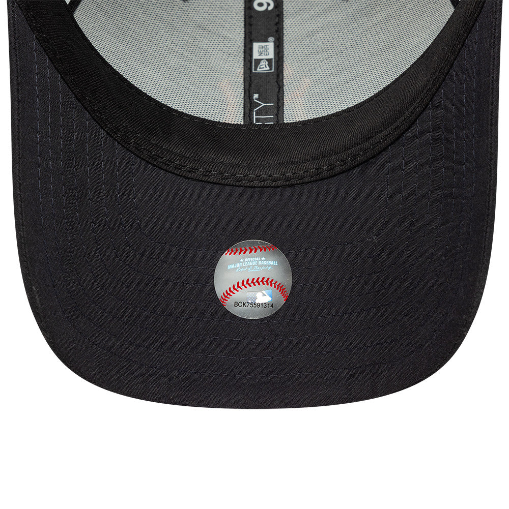 New York Yankees Homefield Trucker 9FORTY New Era Navy/Orange