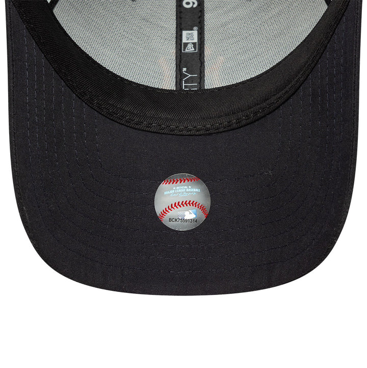 New York Yankees Homefield Trucker 9FORTY New Era Navy/Orange