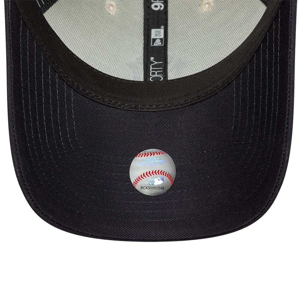 New York Yankees World Series 9FORTY Strapback New Era Beige/Blue