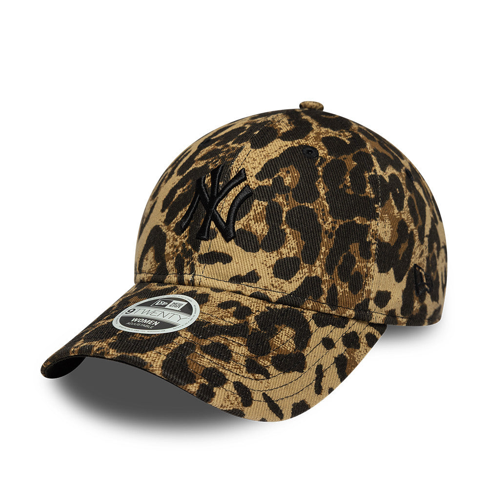 New York Yankees MLB Womens 9TWENTY Strapback New Era Leopard