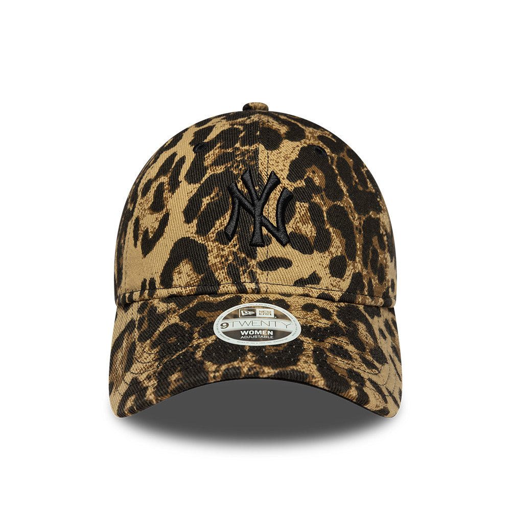 New York Yankees MLB Womens 9TWENTY Strapback New Era Leopard