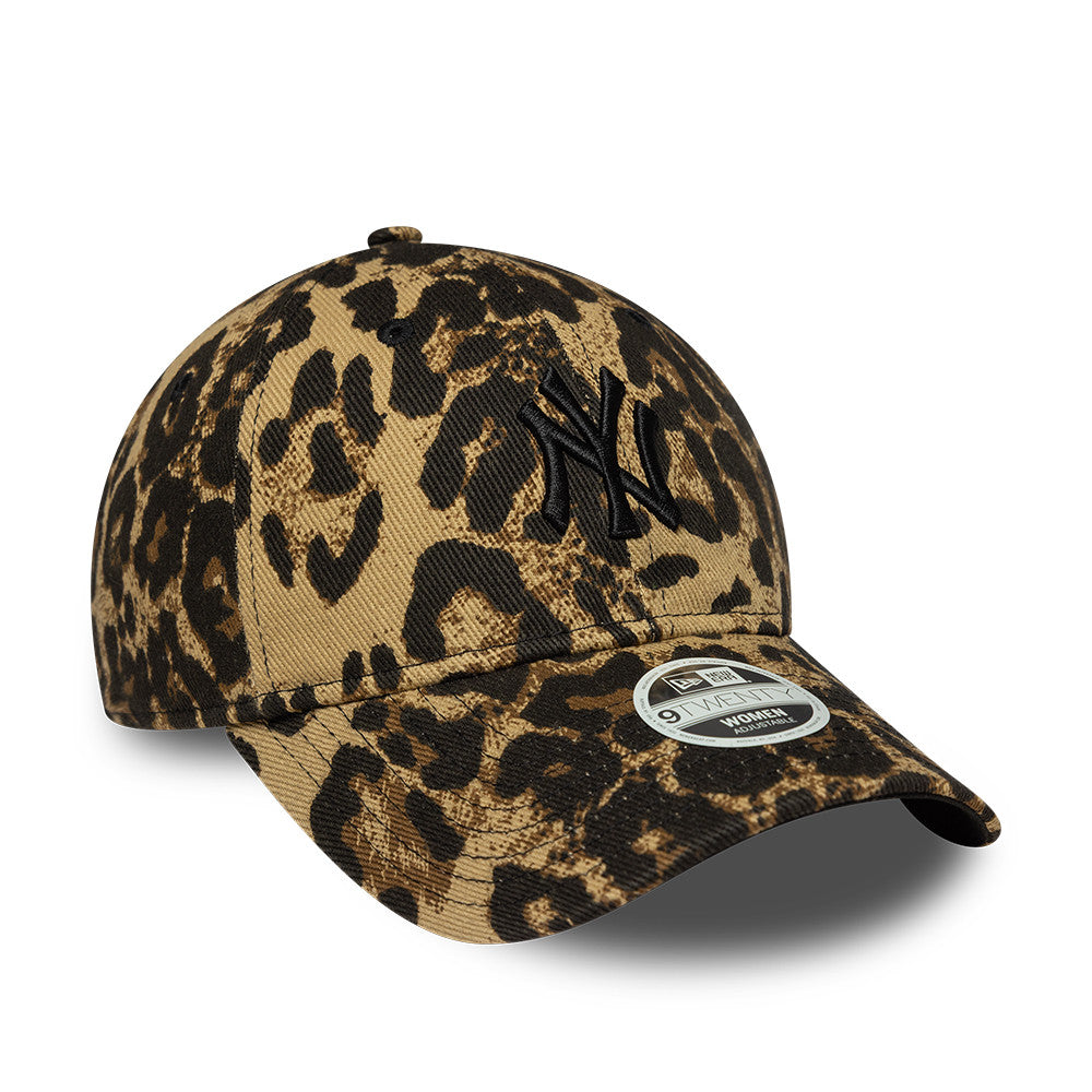 New York Yankees MLB Womens 9TWENTY Strapback New Era Leopard