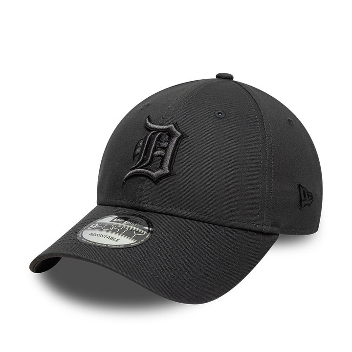Detroit Tigers MLB Team Outline 9FORTY Strapback New Era Grey