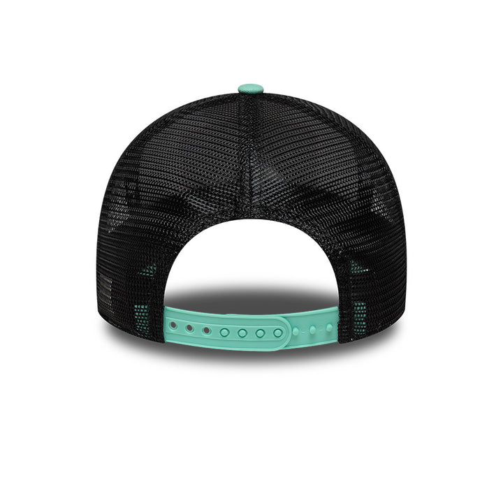 Portofino Italy A-Frame Trucker New Era Turquoise/White