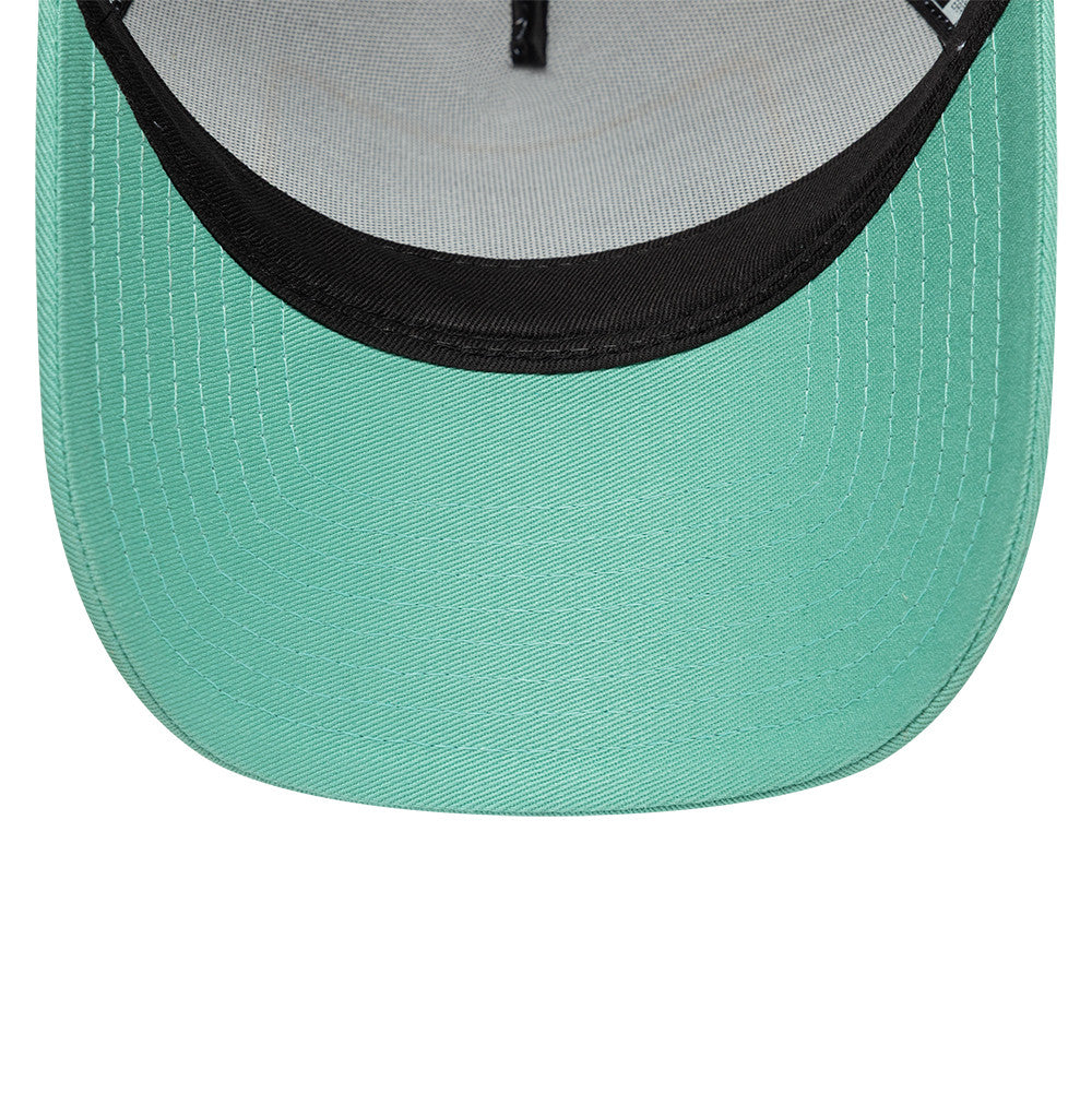 Portofino Italy A-Frame Trucker New Era Turquoise/White