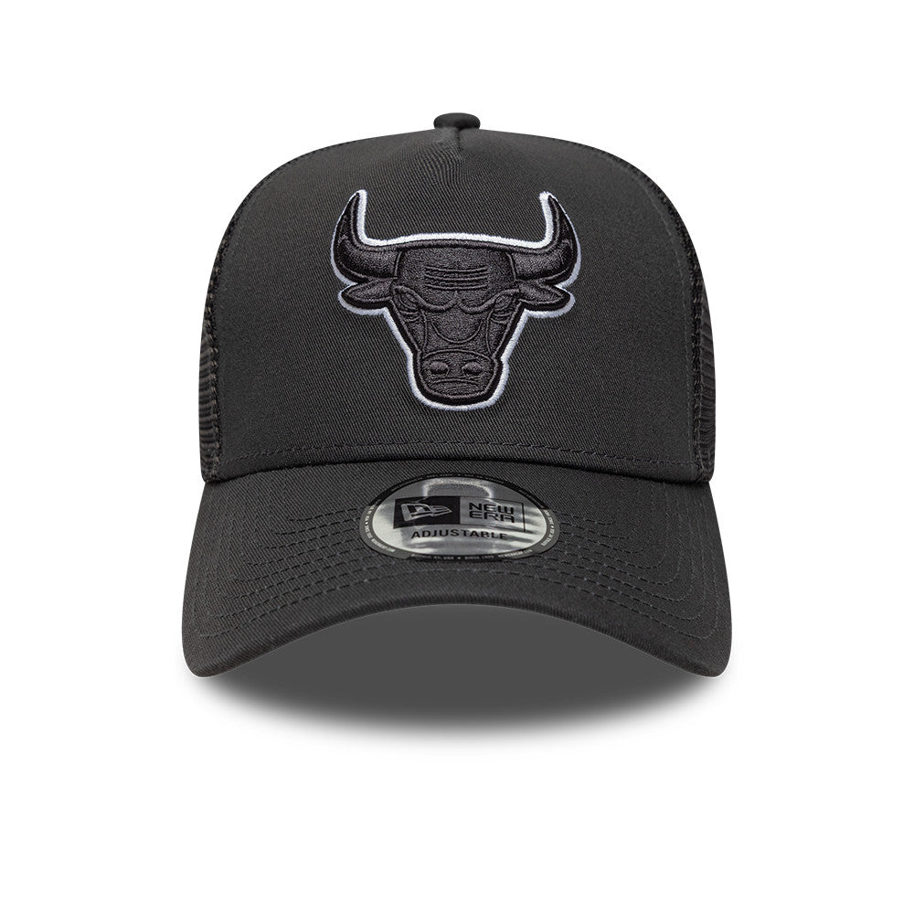 Chicago Bulls NBA A-Frame Trucker New Era Grey