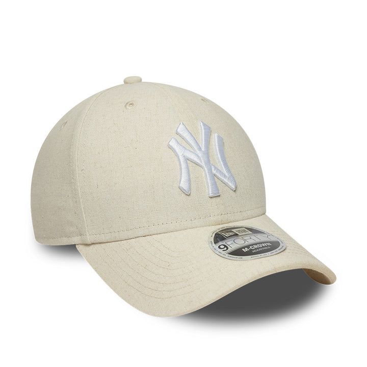 New York Yankees MLB Linen M Crown 9FORTY Snapback New Era