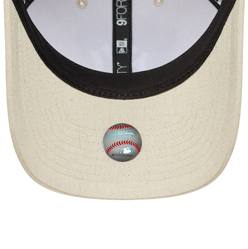 New York Yankees MLB Linen M Crown 9FORTY Snapback New Era