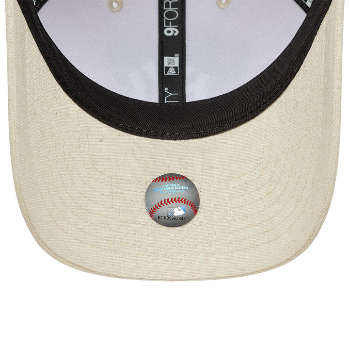 New York Yankees MLB Linen M Crown 9FORTY Snapback New Era