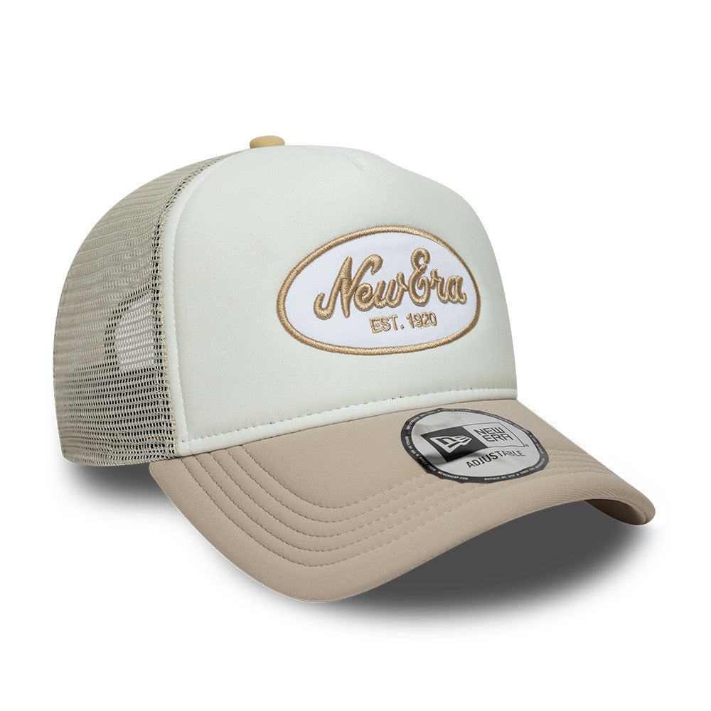 Oval Foam Patch Snapback Trucker New Era Branded