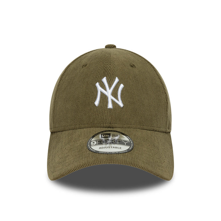 New York Yankees Cord 9FORTY Strapback New Era Green