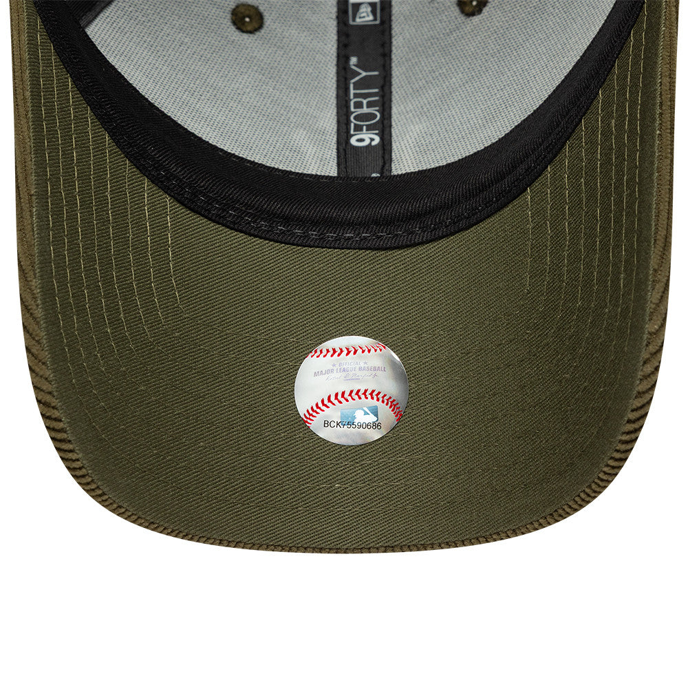 New York Yankees Cord 9FORTY Strapback New Era Green