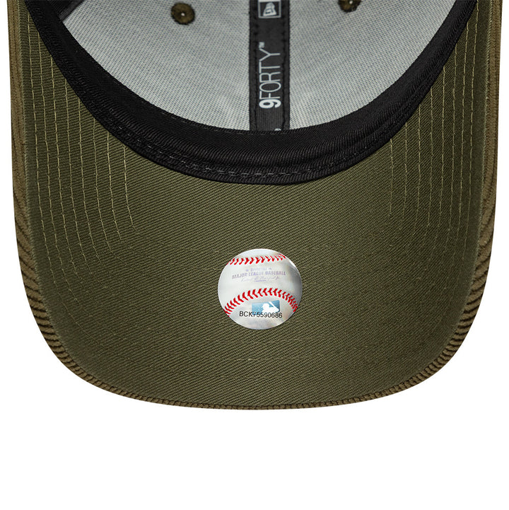 New York Yankees Cord 9FORTY Strapback New Era Green