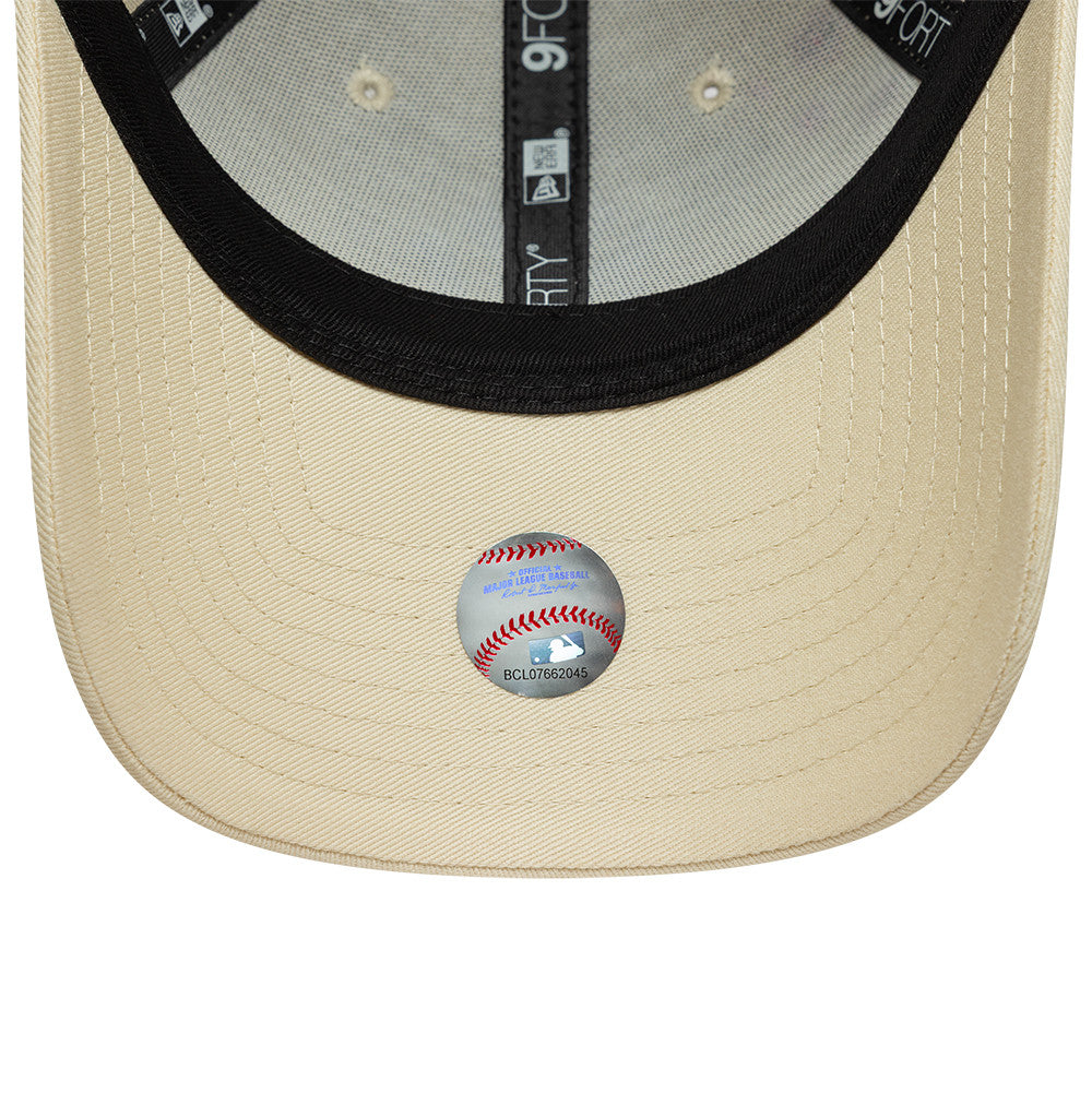 New York Yankees MLB 9FORTY Strapback Floral Women New Era Beige/White