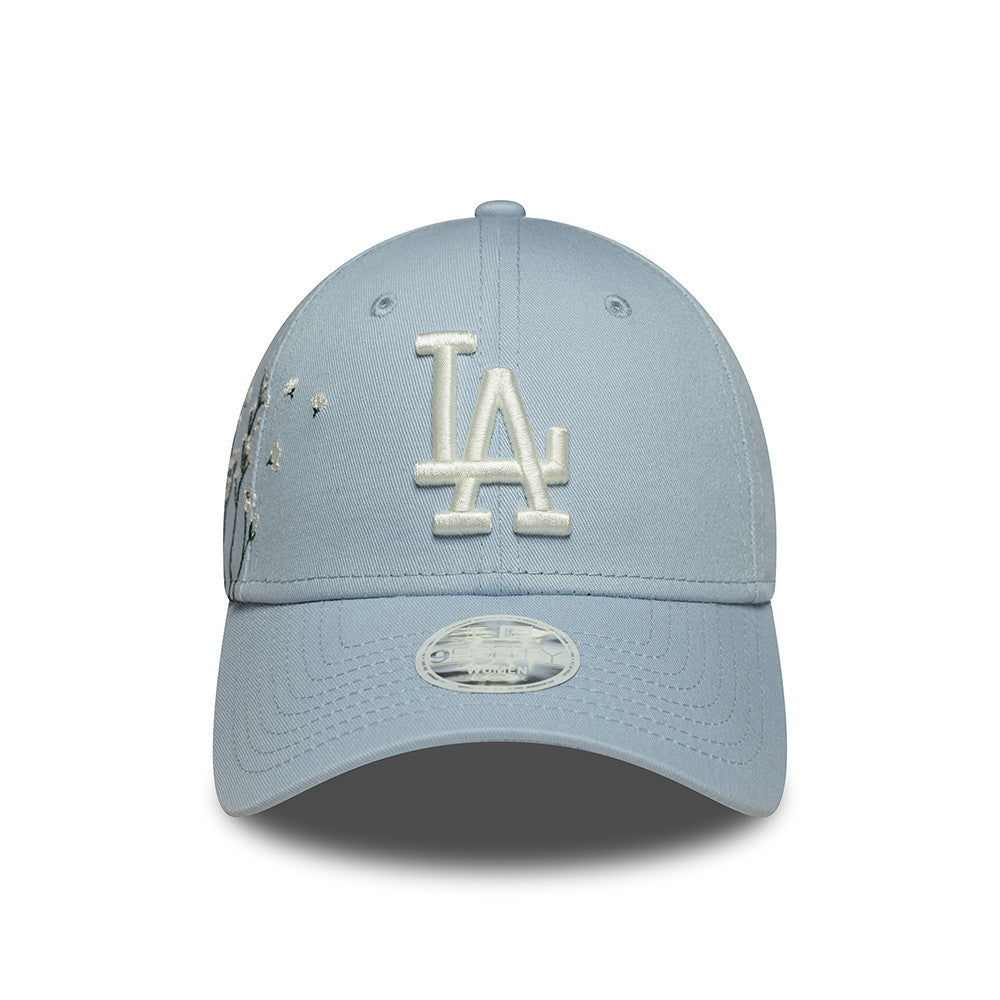Los Angeles Dodgers MLB Womens Floral Icon 9Forty Strapback Babyblue