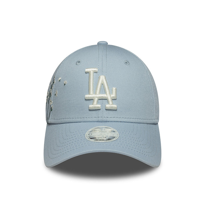 Los Angeles Dodgers MLB Womens Floral Icon 9Forty Strapback Babyblue