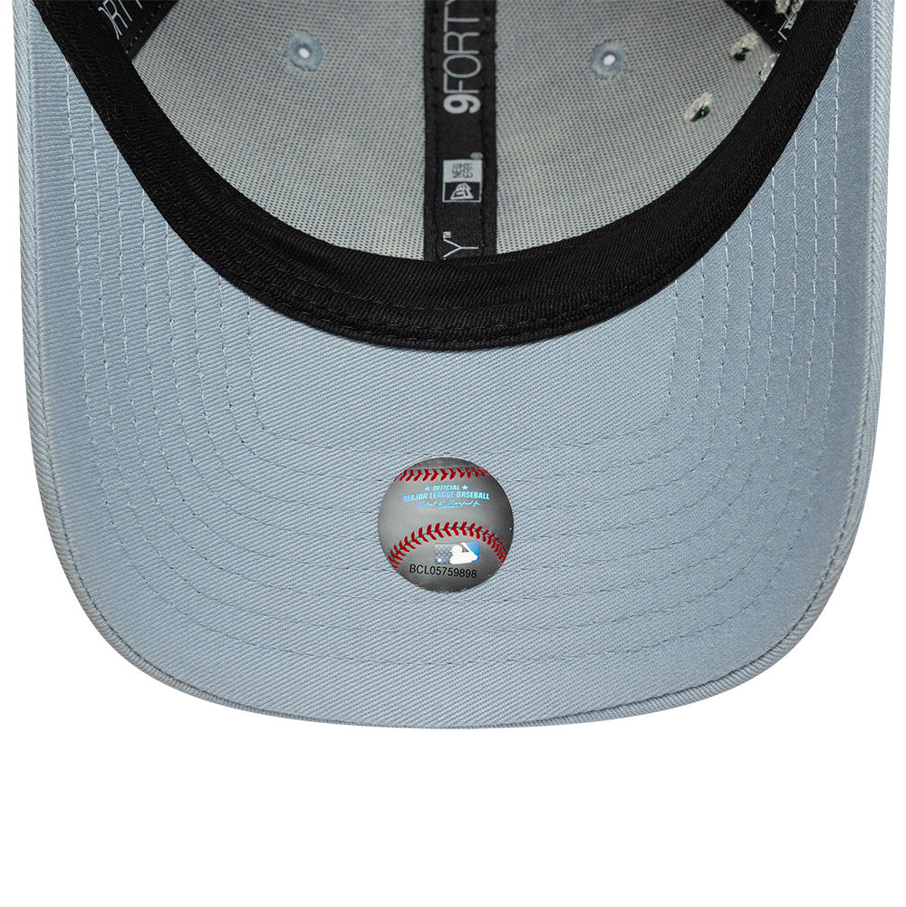 Los Angeles Dodgers MLB Womens Floral Icon 9Forty Strapback Babyblue