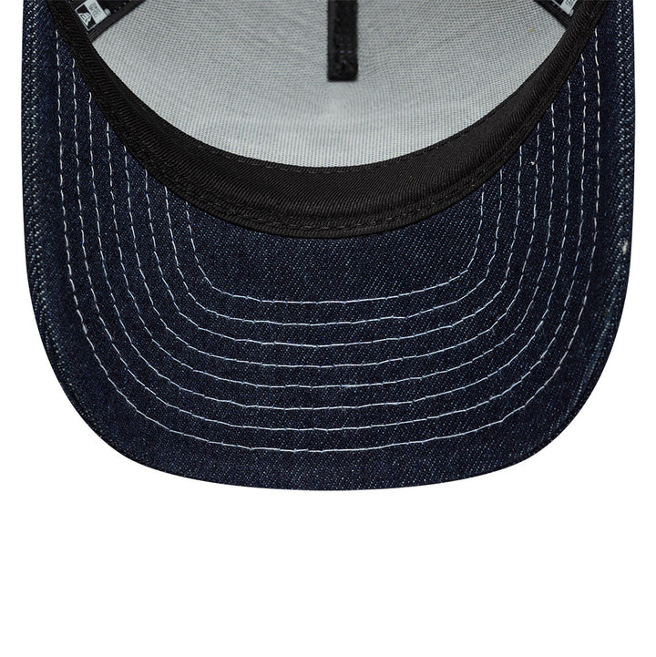 Womens Denim M-Crown Snapback Trucker New Era Blue